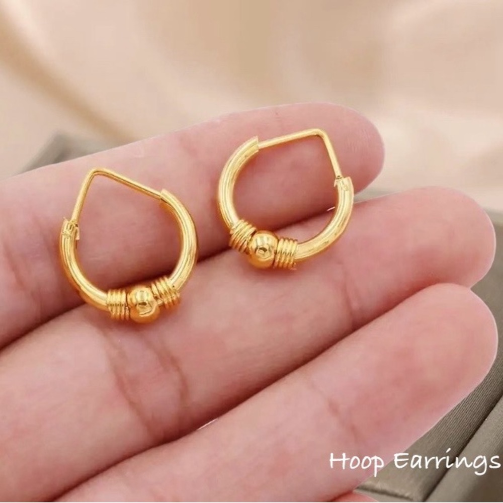Hoop Earrings, Mini Hoop Earrings, Dainty Hoop Earrings, Wedding Gold Earrings